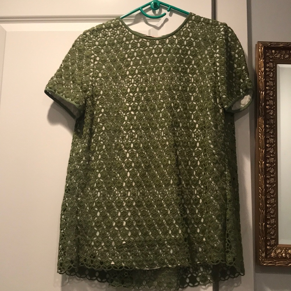 Tory Burch crocheted blouse